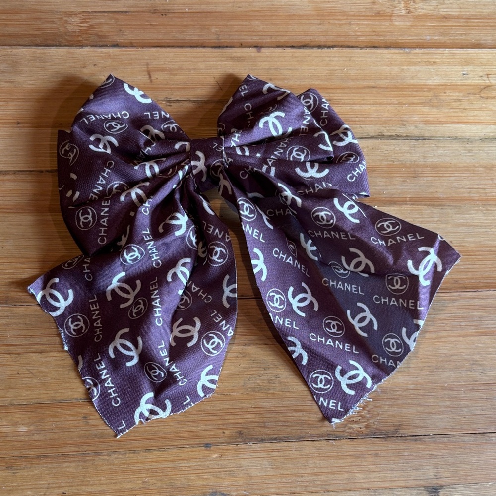 Brown Bow Hair Accessory